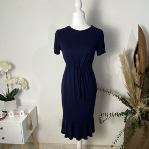Navy Blue Dress